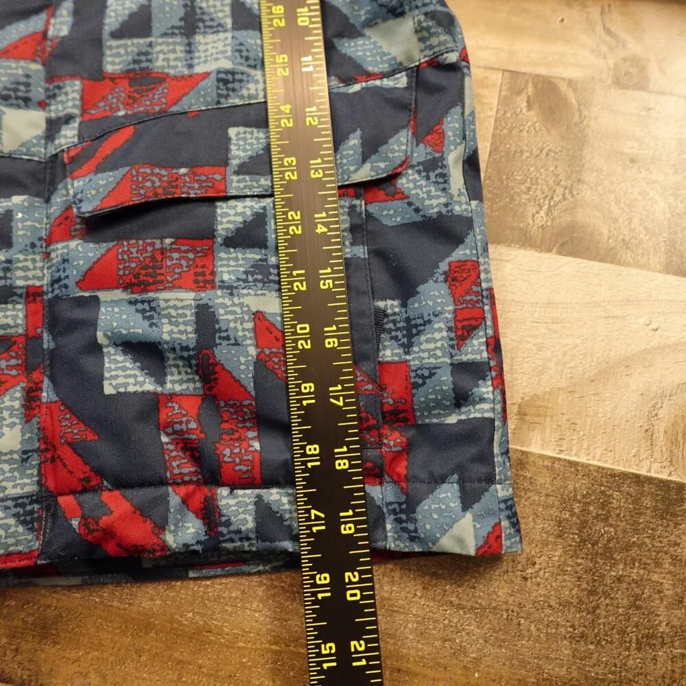 Columbia Bugaboo III Interchange Jacket Boys XXS (4-5) Red Blue‎ Omni-Tech